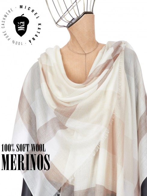 Палантин Унисекс T.W40_24DMW-3.3/BEIGE